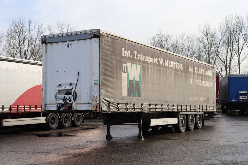 Krone SD 2014 sliding tarpaulin trailer
