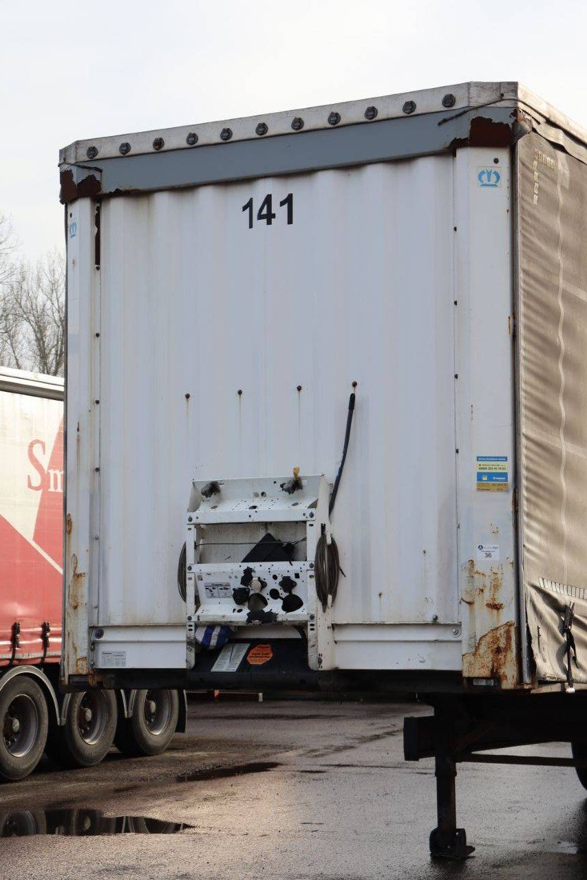Krone SD 2014 sliding tarpaulin trailer