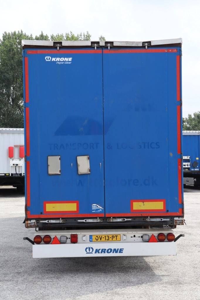 Krone SD 2016 sliding tarpaulin trailer