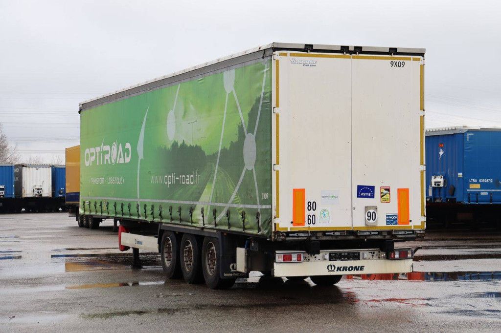 Krone SD 39000kg sliding tarpaulin trailer
