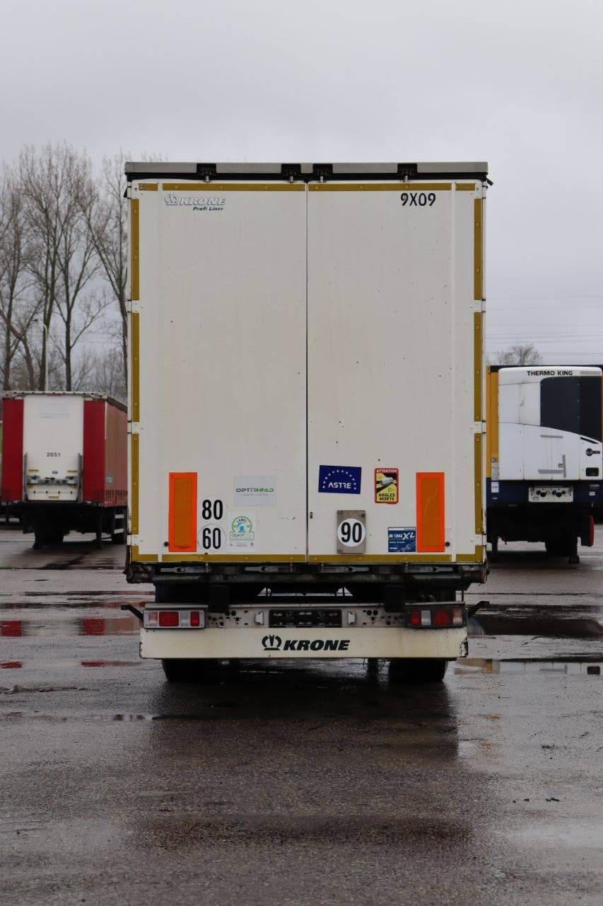 Krone SD 39000kg sliding tarpaulin trailer