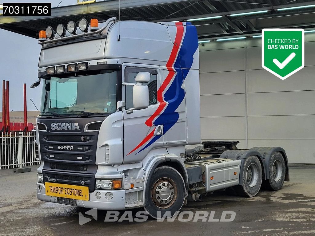 Scania R620 6X4 Retarder Hydraulik 2xTanks Big-Axle Leder Navi
