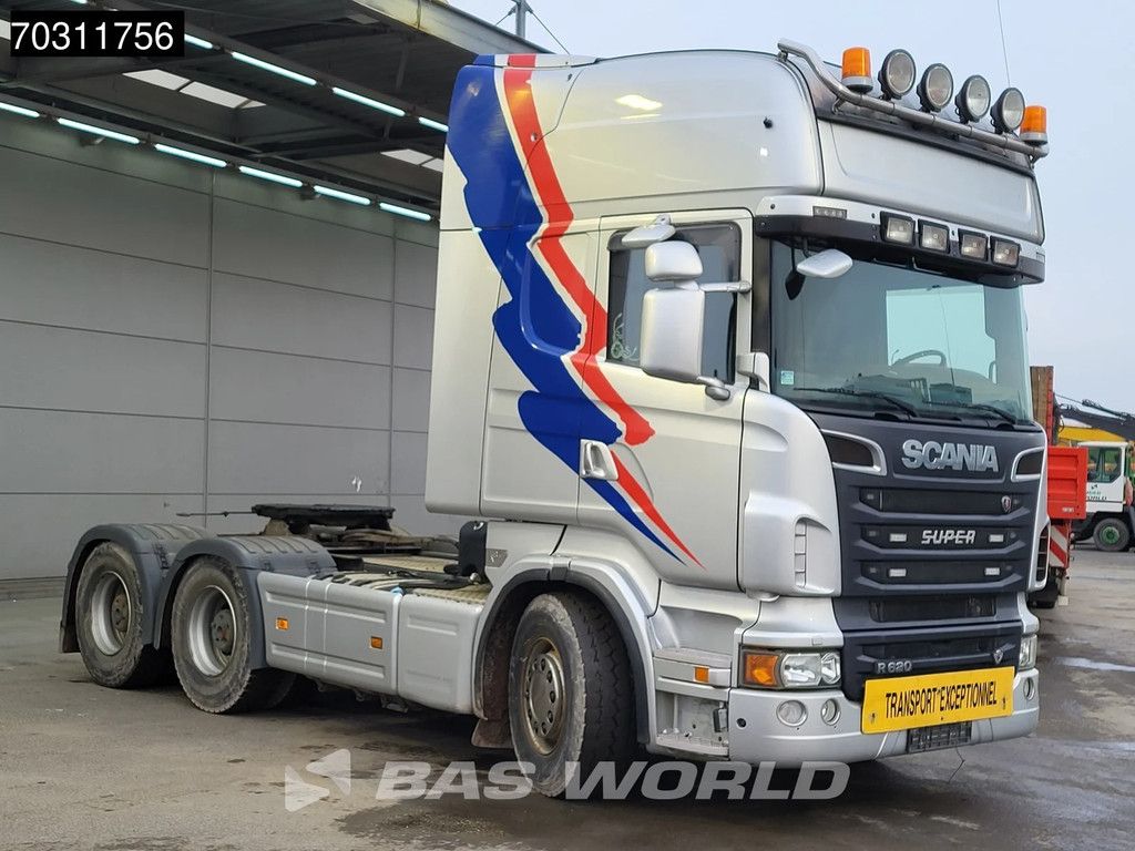 Scania R620 6X4 Retarder Hydraulik 2xTanks Big-Axle Leder Navi