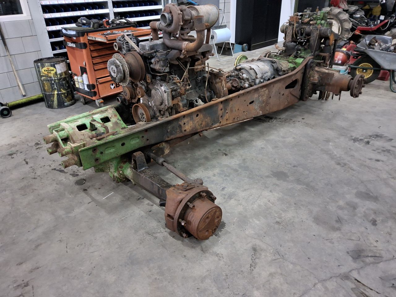 John Deere 6210 voor onderdelen