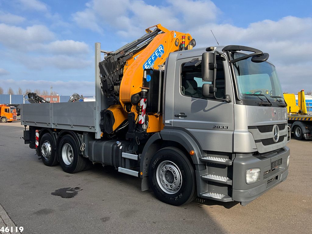 Mercedes-Benz Axor 2633 Effer 52 Tonmeter laadkraan + Fly-Jib Just 38.851 km!