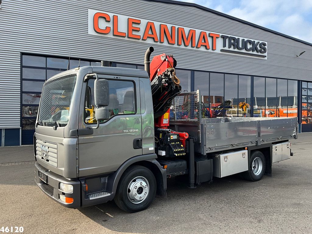 Man TGL 12.210 Palfinger 10 Tonmeter laadkraan Just 163.014 km!