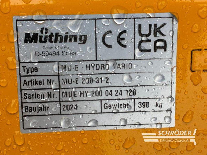 Müthing MU-E HYDRO VARIO | 2 METER
