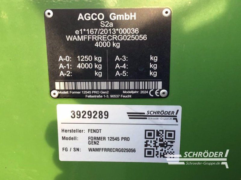 Fendt FORMER 12545 PRO GEN2