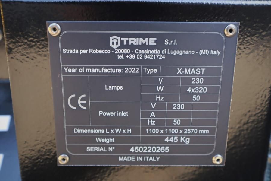 Trime X-Mast 4 × 320W Valid Inspection, *Guarantee! Plu
