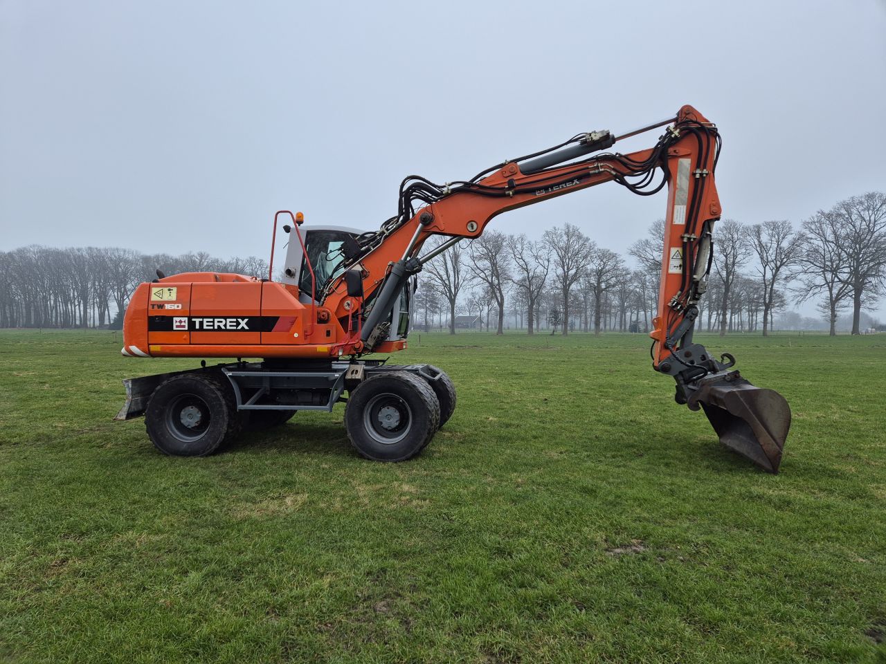 Atlas Terex TW 160 Mobiele graafmachine