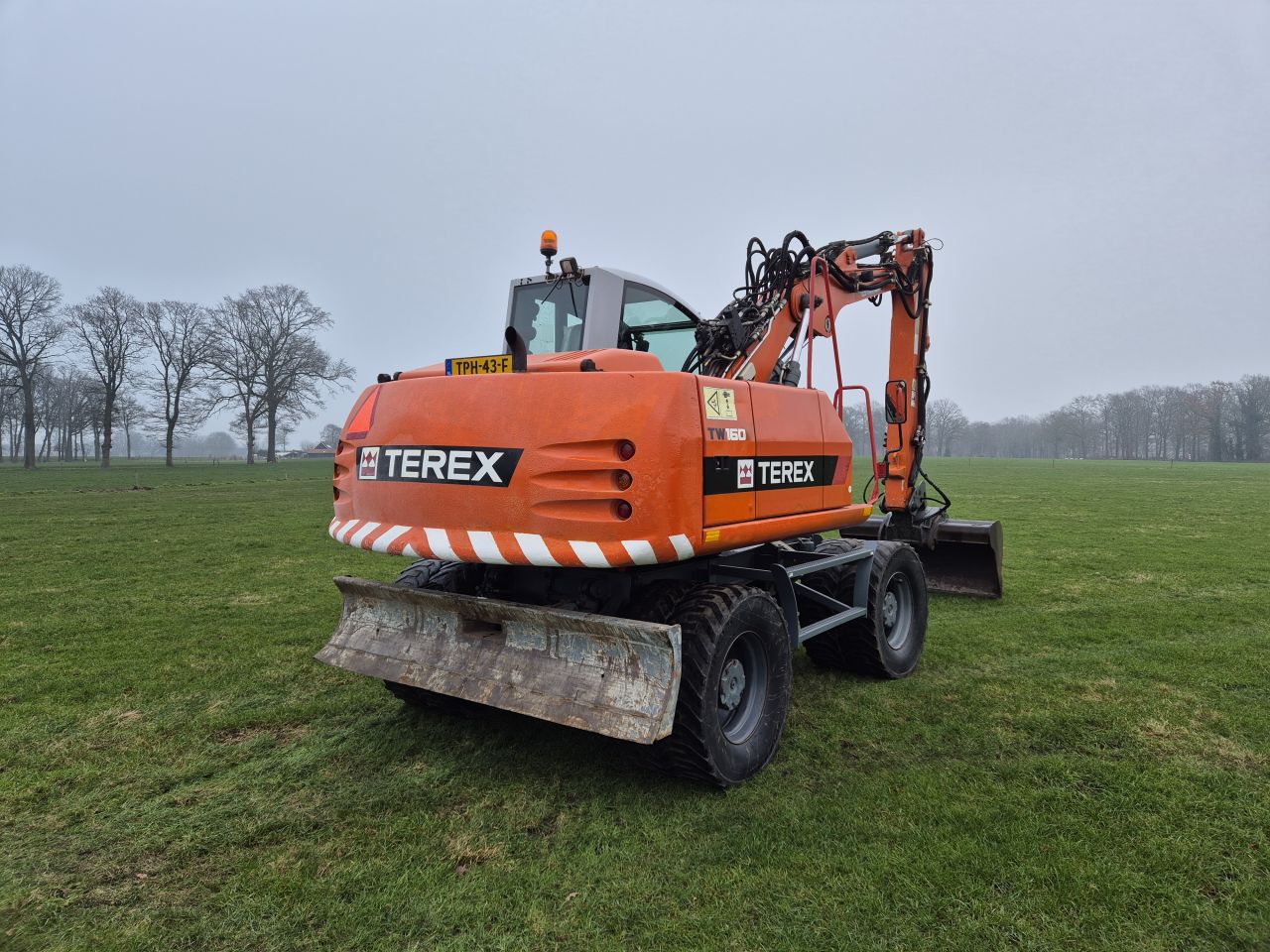 Atlas Terex TW 160 Mobiele graafmachine
