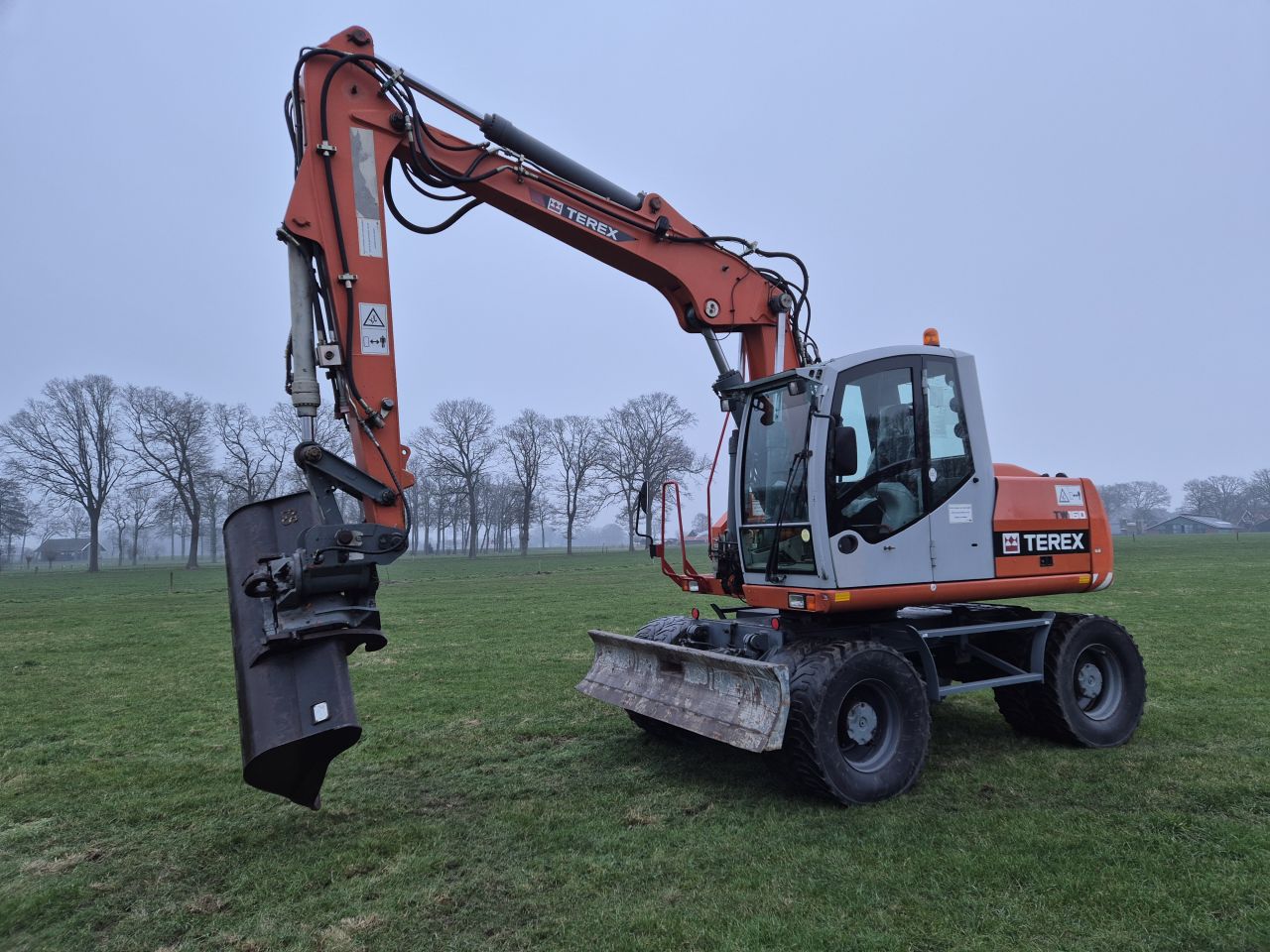 Atlas Terex TW 160 Mobiele graafmachine