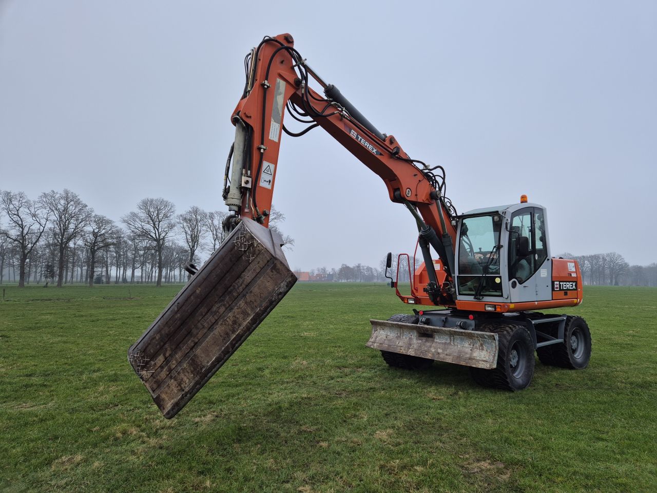 Atlas Terex TW 160 Mobiele graafmachine