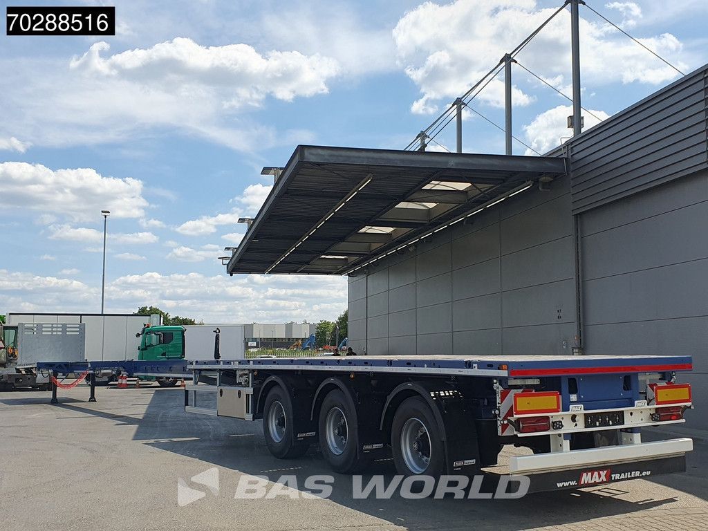 Faymonville MAX210-Z-3AA-13.60-22.5-2.54 3 axles 29M 2x extendable 3x steering axle twistlocks