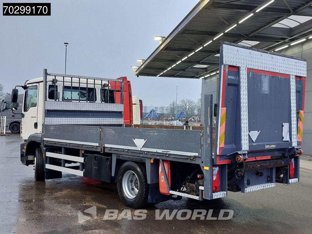 MAN TGM 15.250 4X2 15tonner Open platform 2000 kg ladebordwand Automatic Euro 5