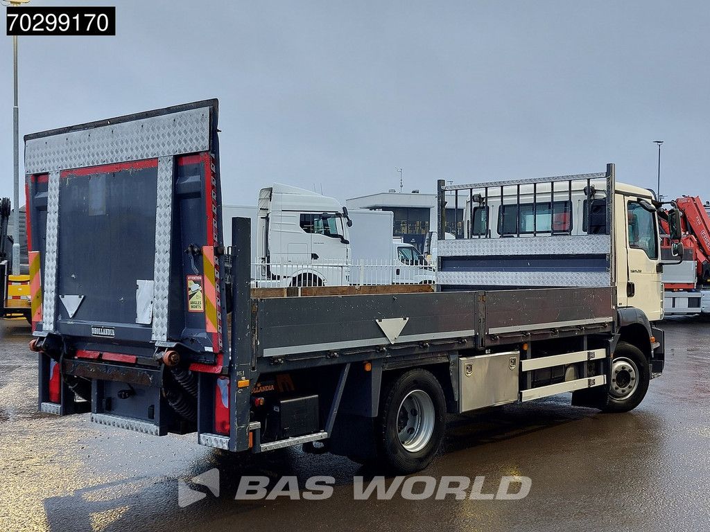 MAN TGM 15.250 4X2 15tonner Open platform 2000 kg ladebordwand Automatic Euro 5