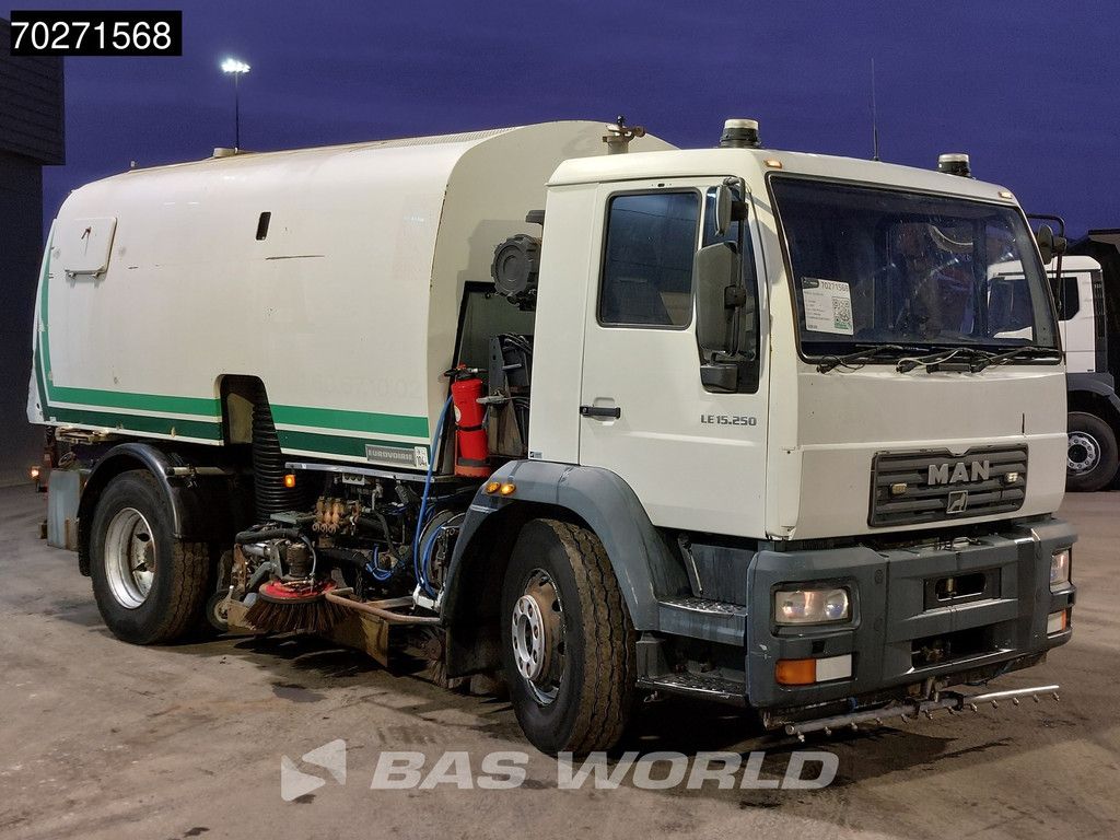 MAN LE 15.250 4X2 Eurovoirie Sweeper Manual Steelsuspension Euro 3