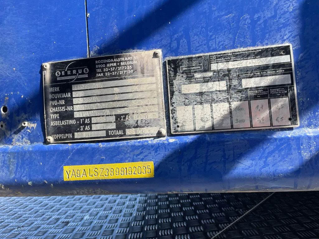 Serrus Agrar 66m3 Walkingfloor Cargo Floor 360H