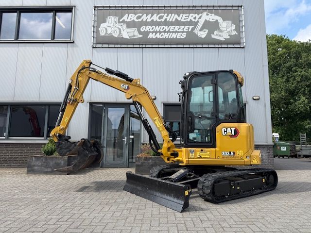 Caterpillar 303.5CR bj21 2200u 3.7T Minigraver A/C SLP/SRT