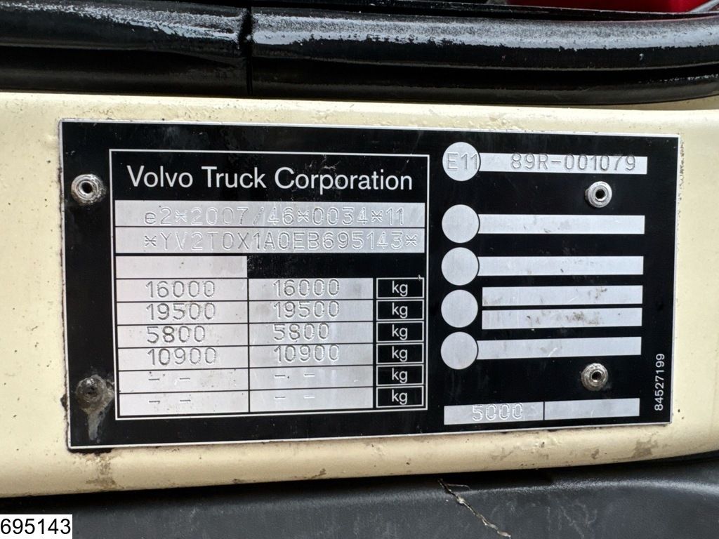 Volvo FL 240 EURO 6, MBB Palfinger, Carrier Supra 850 Mt