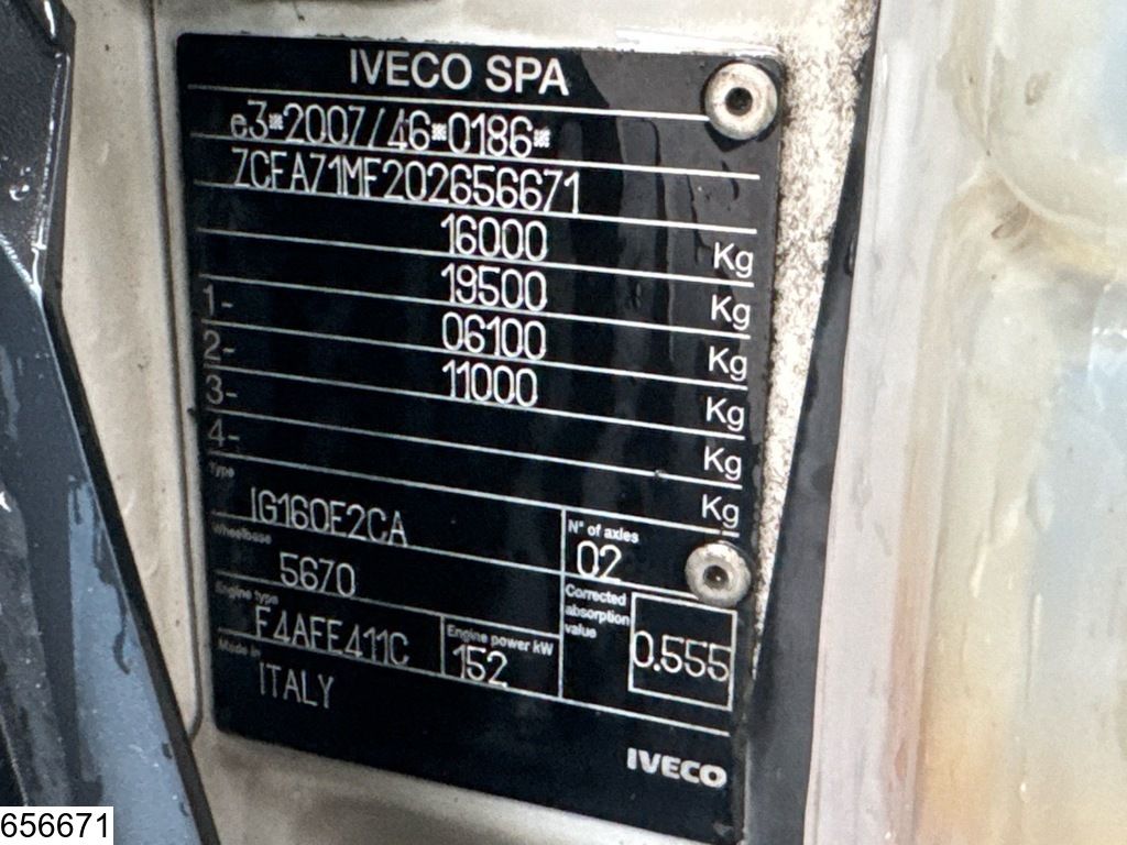 Iveco 160 210 EURO 6, Dhollandia