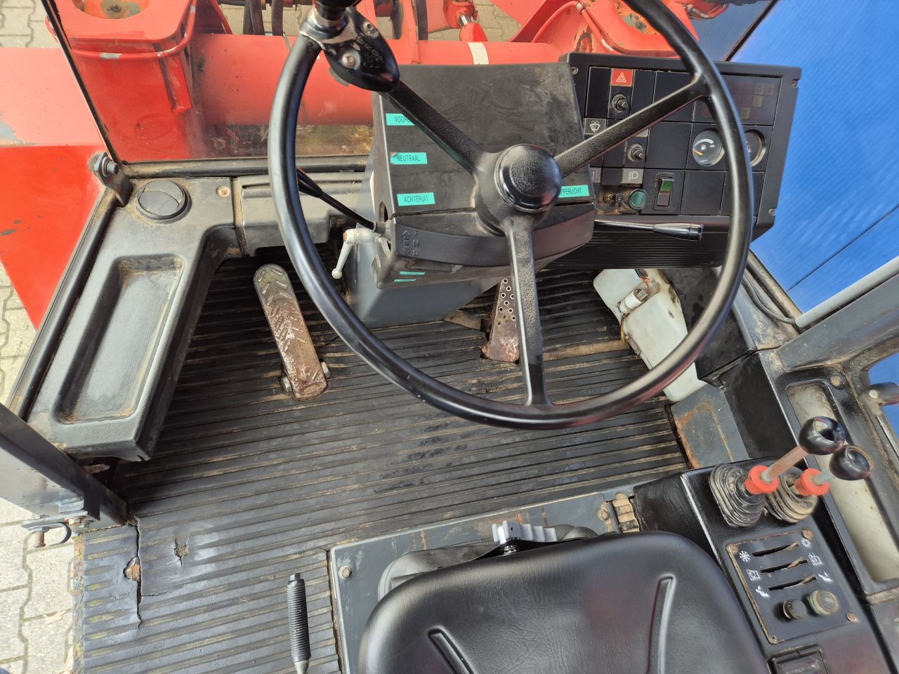 O&K L6 SHOVEL PALLETVORKEN, REDROCK KUILHAPPER EN KENTEKEN