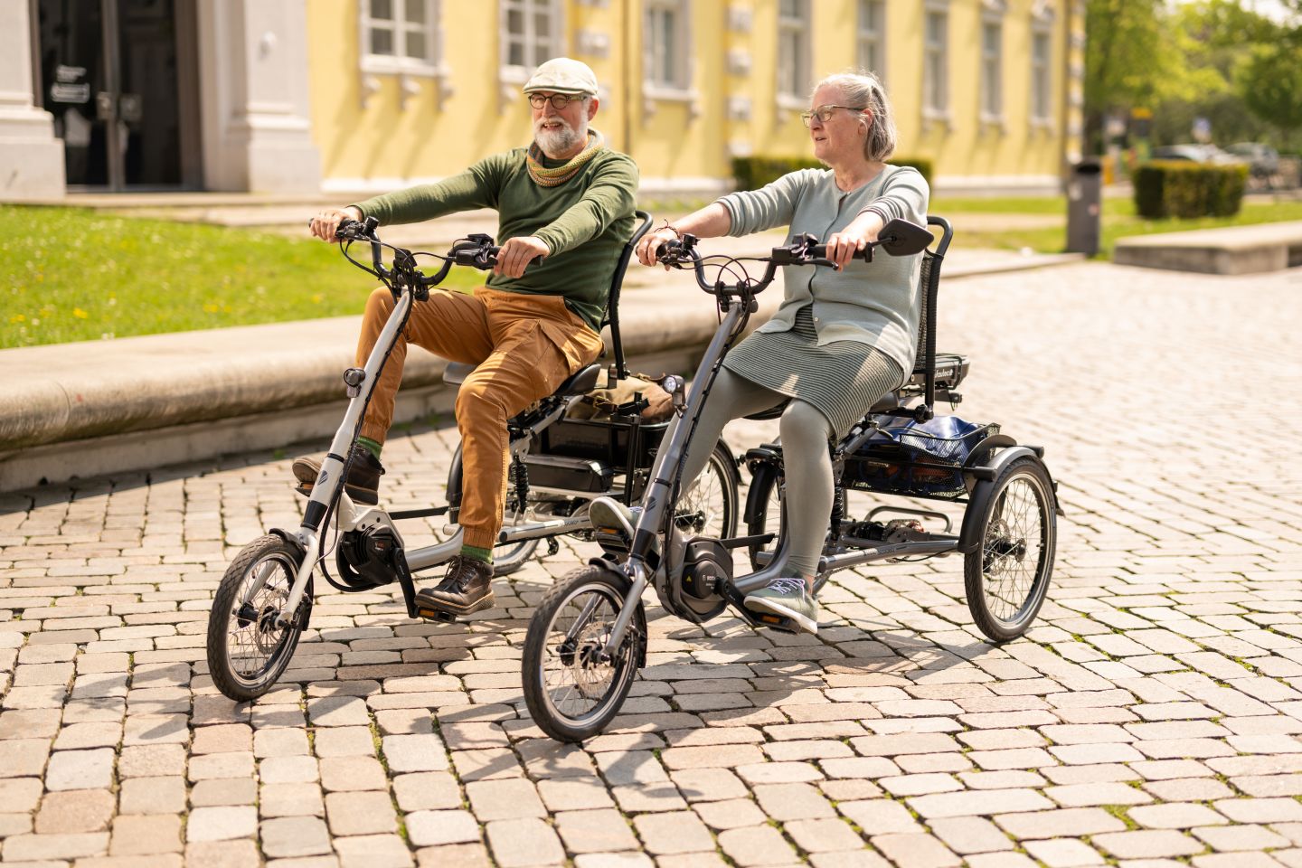 Elektrische driewielfiets voor ouderen & mindervaliden