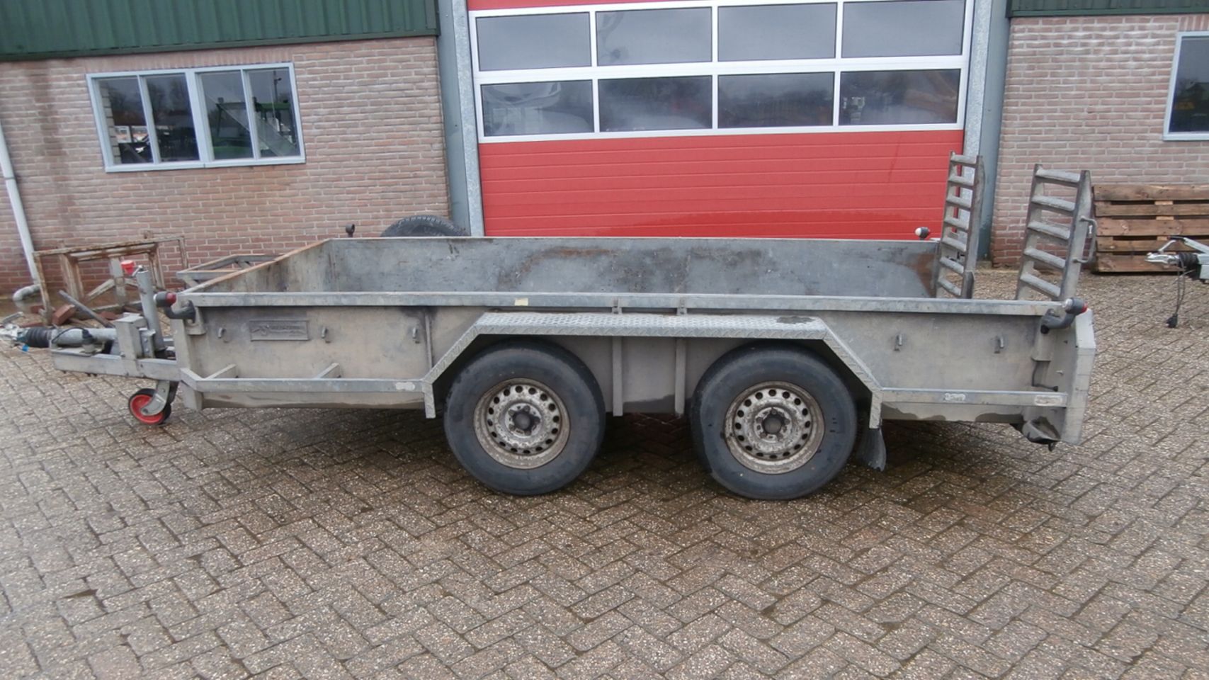 Veldhuizen Machinetransporter,Anssems, transporter 3,5 Ton