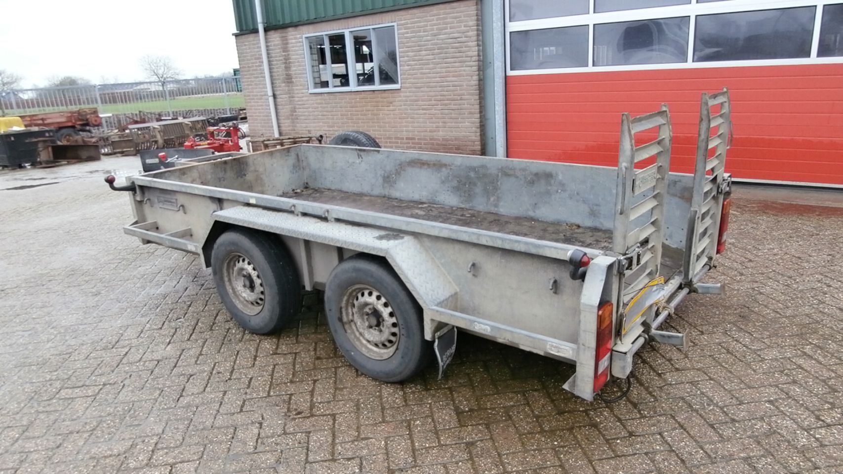 Veldhuizen Machinetransporter,Anssems, transporter 3,5 Ton