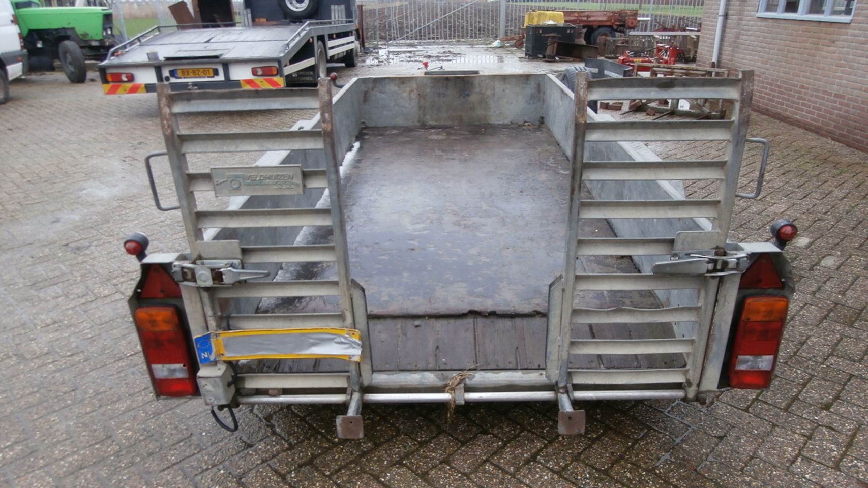 Veldhuizen Machinetransporter,Anssems, transporter 3,5 Ton