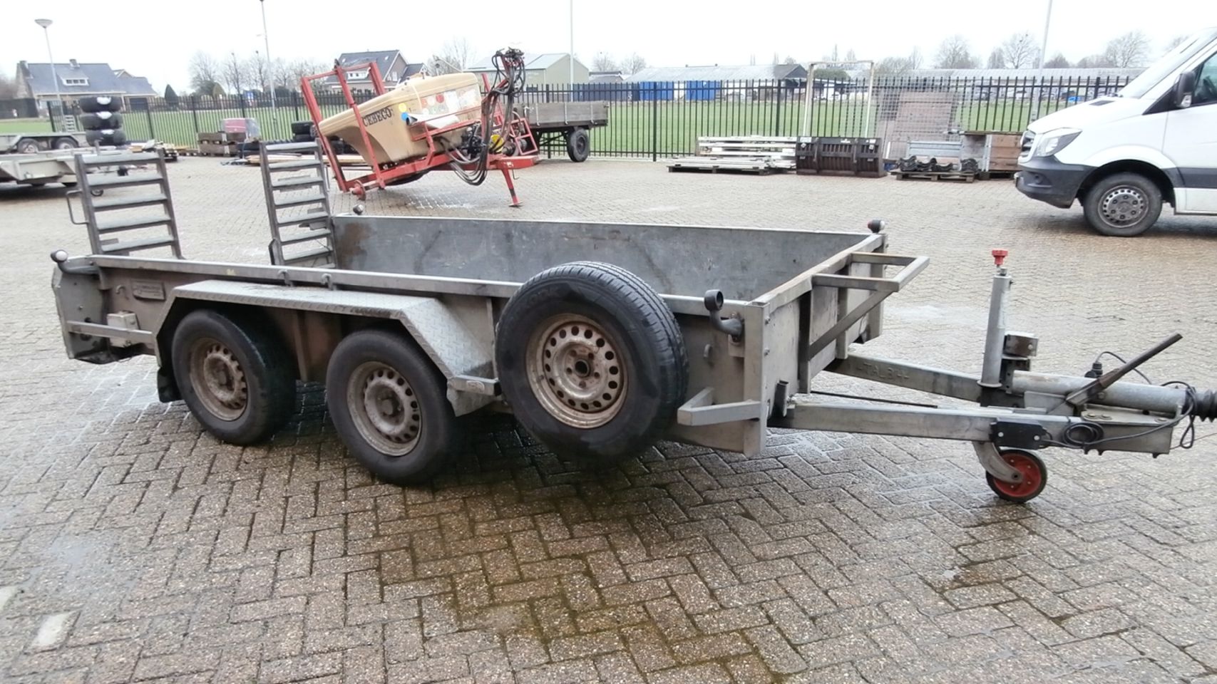 Veldhuizen Machinetransporter,Anssems, transporter 3,5 Ton