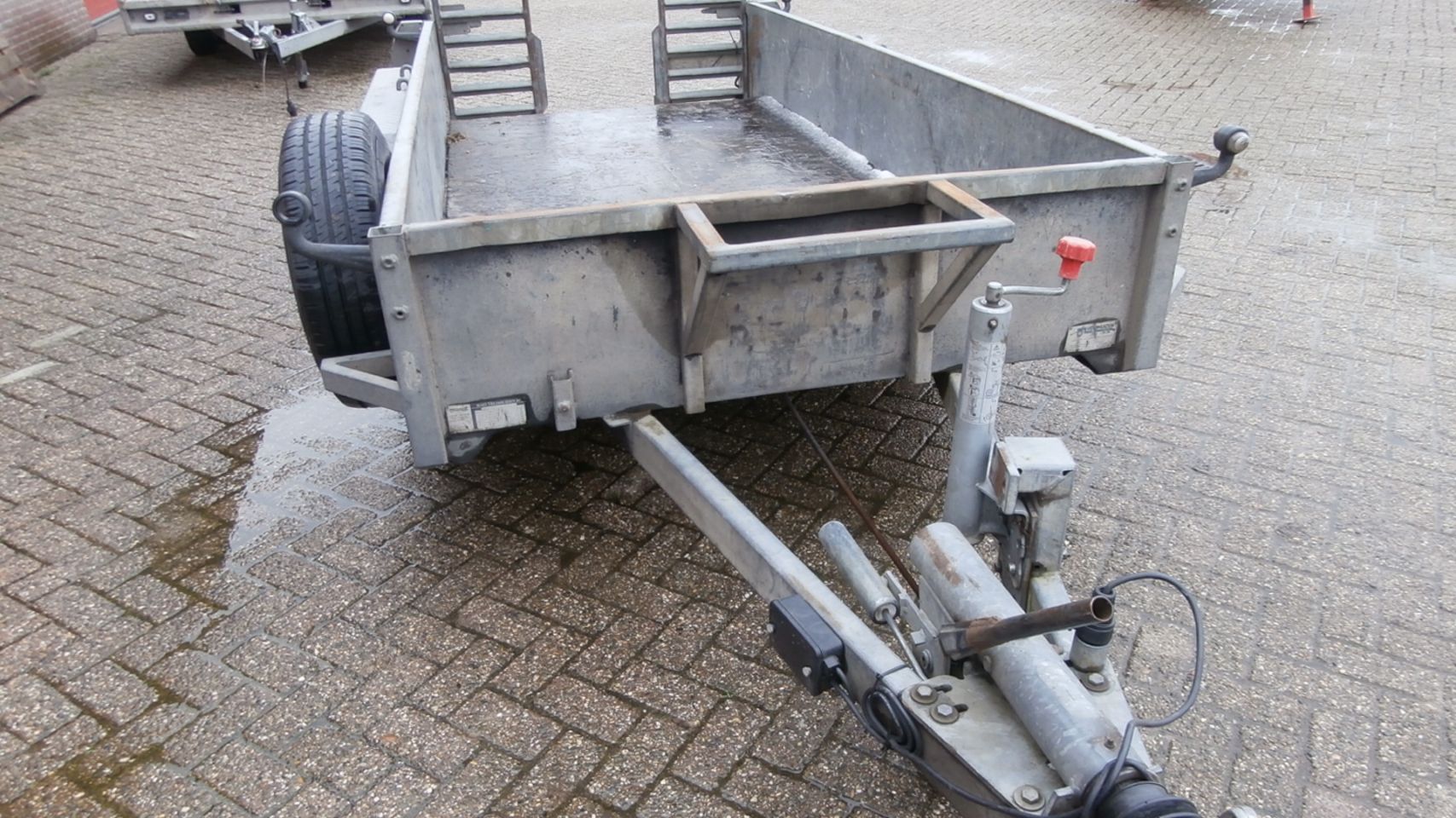 Veldhuizen Machinetransporter,Anssems, transporter 3,5 Ton