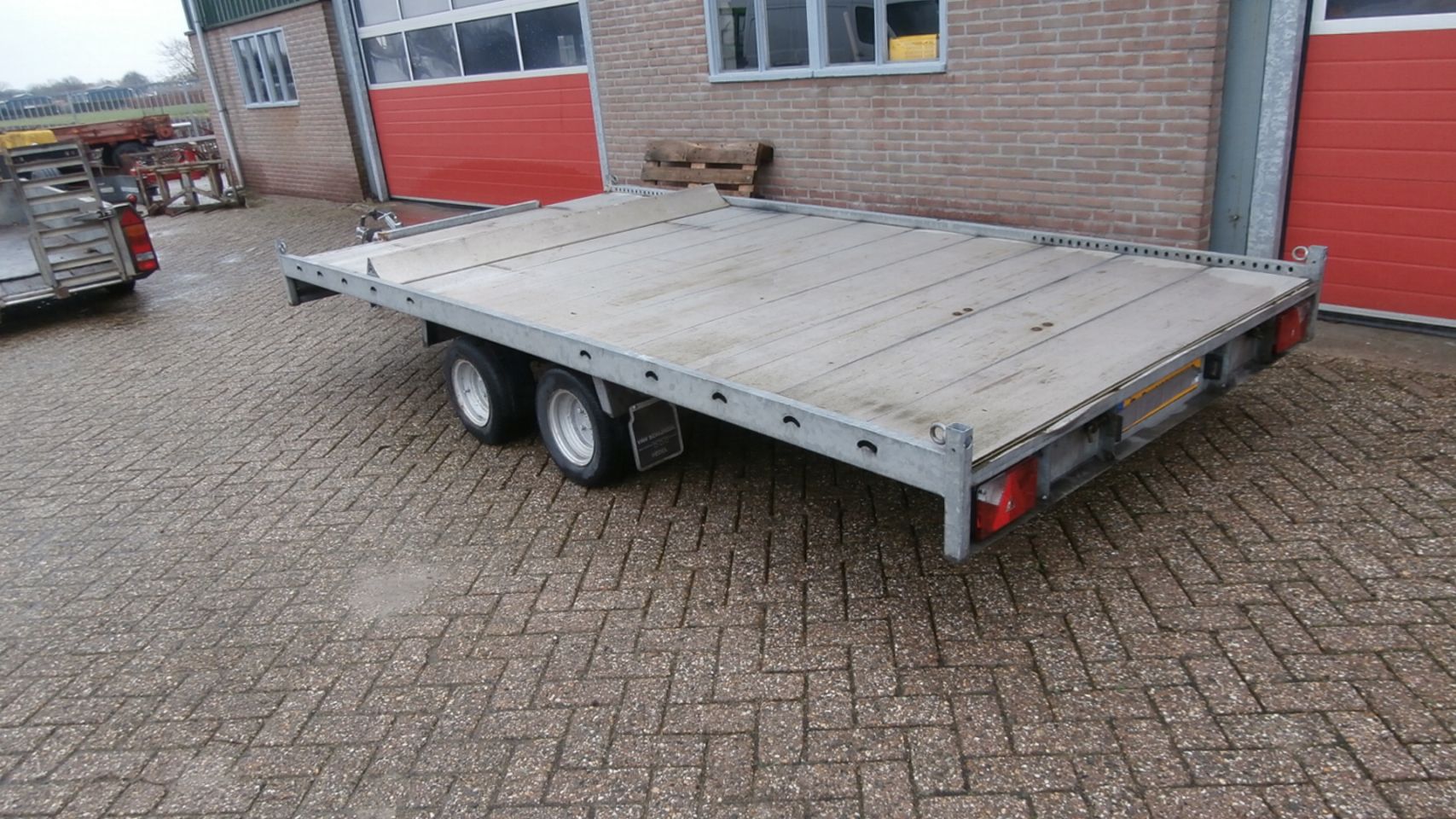 Veldhuizen Machinetransporter,Anssems, transporter 3,5 Ton