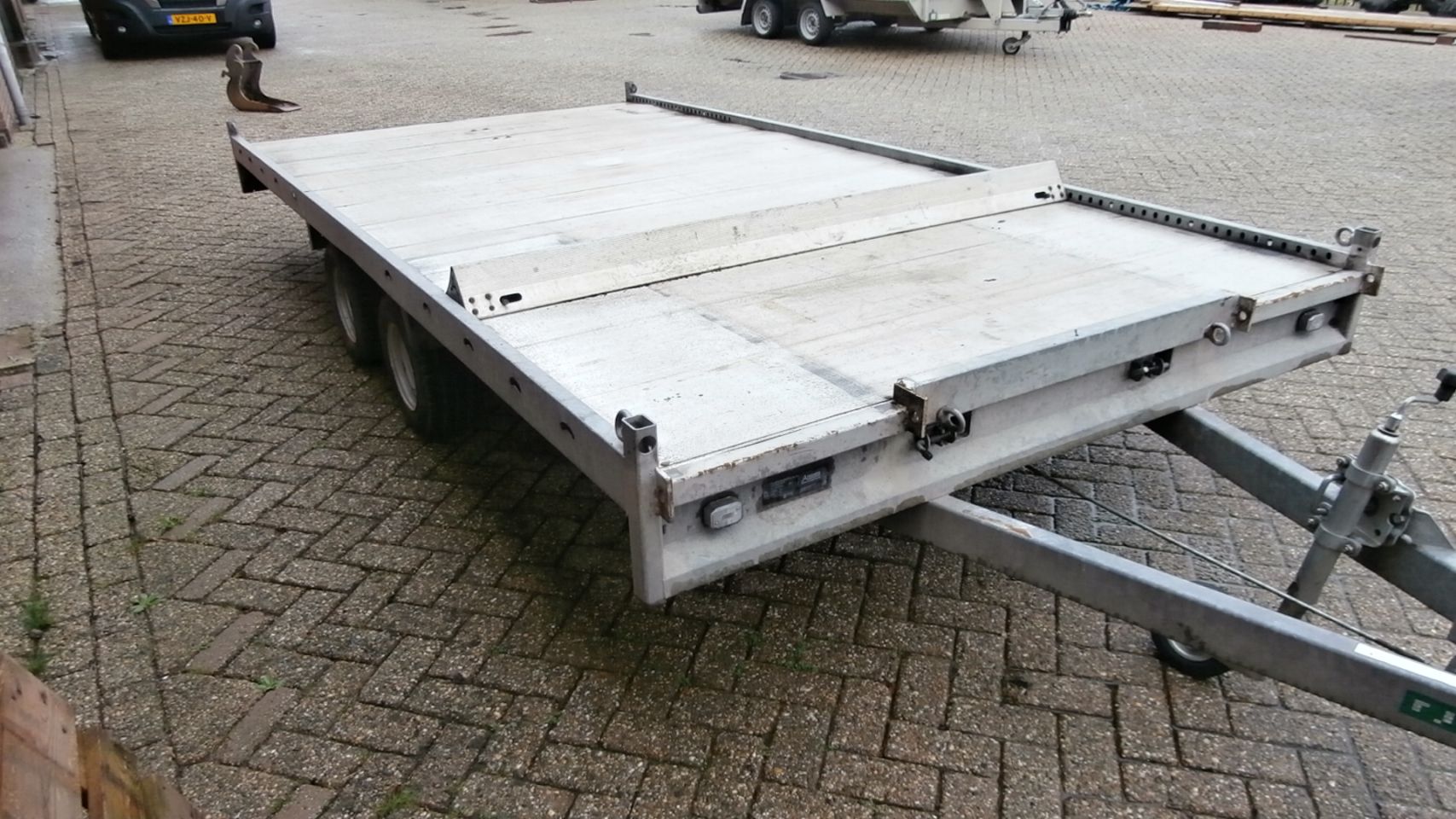 Veldhuizen Machinetransporter,Anssems, transporter 3,5 Ton