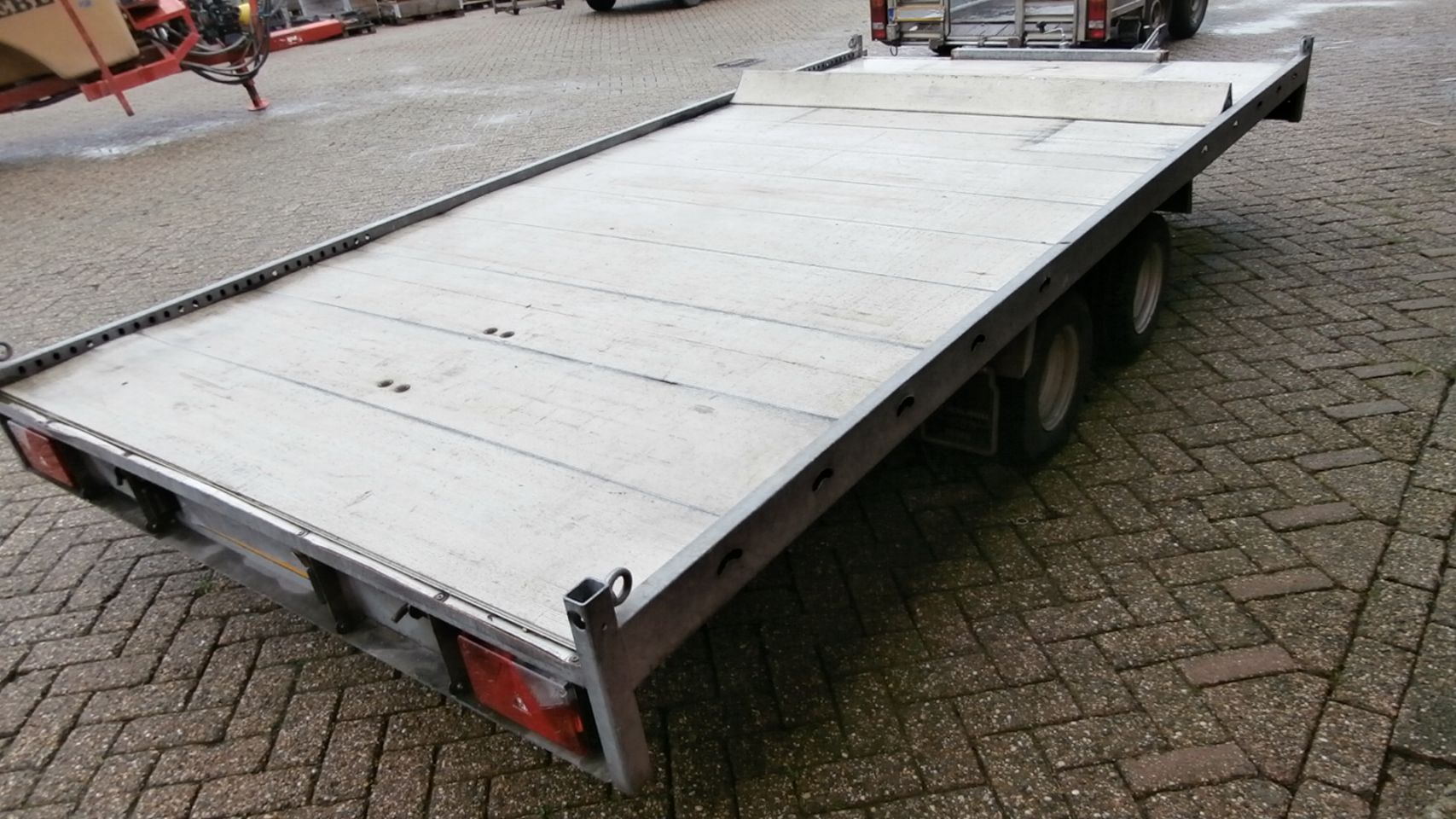 Veldhuizen Machinetransporter,Anssems, transporter 3,5 Ton