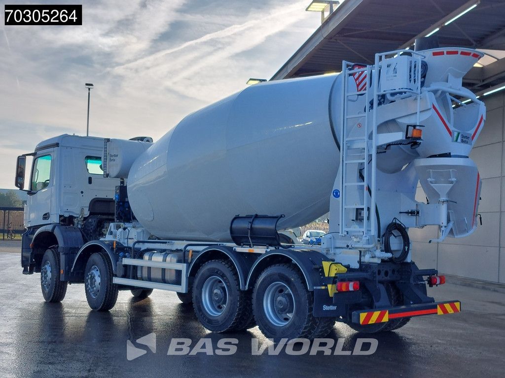 Mercedes Arocs 4142 8X4 NEW! 12m3 Stetter Mixer Steelsuspension Automatic Big-Axle Euro 6