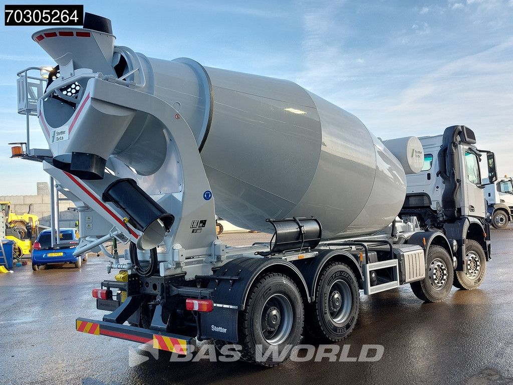 Mercedes Arocs 4142 8X4 NEW! 12m3 Stetter Mixer Steelsuspension Automatic Big-Axle Euro 6