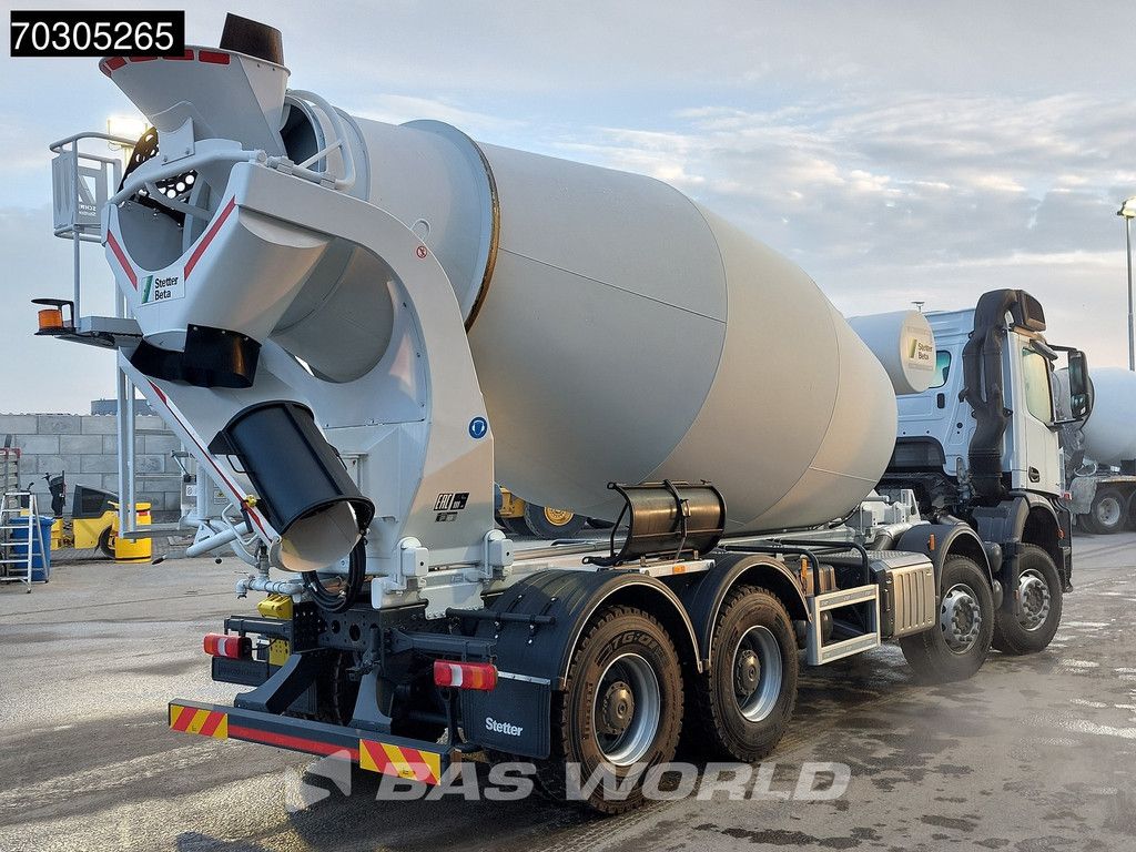 Mercedes Arocs 4142 8X4 NEW 12m3 Stetter Mixer Big-Axle Steelsuspension Automatic Euro 6