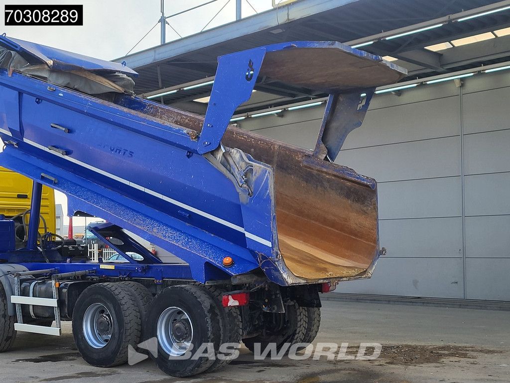 MAN TGS 35.420 8X4 15m3 CIF Bennes tipper Steel Suspension Big-Axle Automatic Euro 6