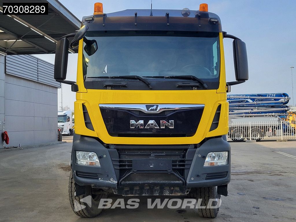 MAN TGS 35.420 8X4 15m3 CIF Bennes tipper Steel Suspension Big-Axle Automatic Euro 6