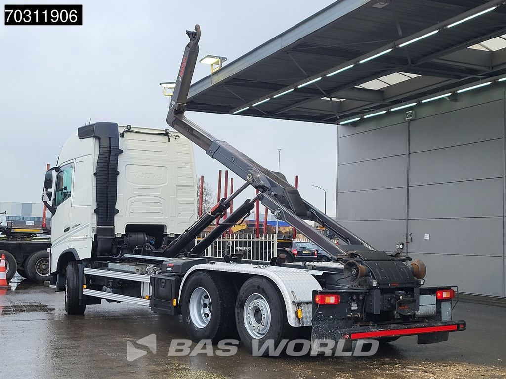 Volvo FH 460 6X2 HIAB ULT21S61 containersystem Lift+steering axle Automatic VEB+ Euro 6