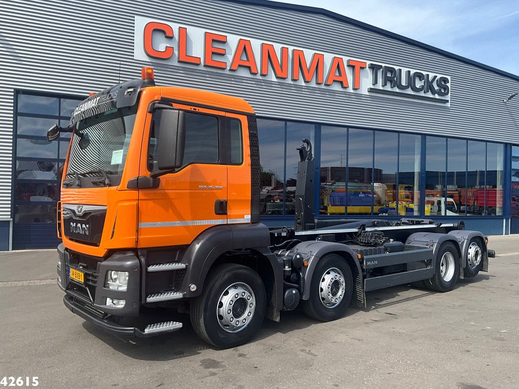 Man TGS 35.360 8x2 Euro 6 VDL 30 Ton haakarmsysteem