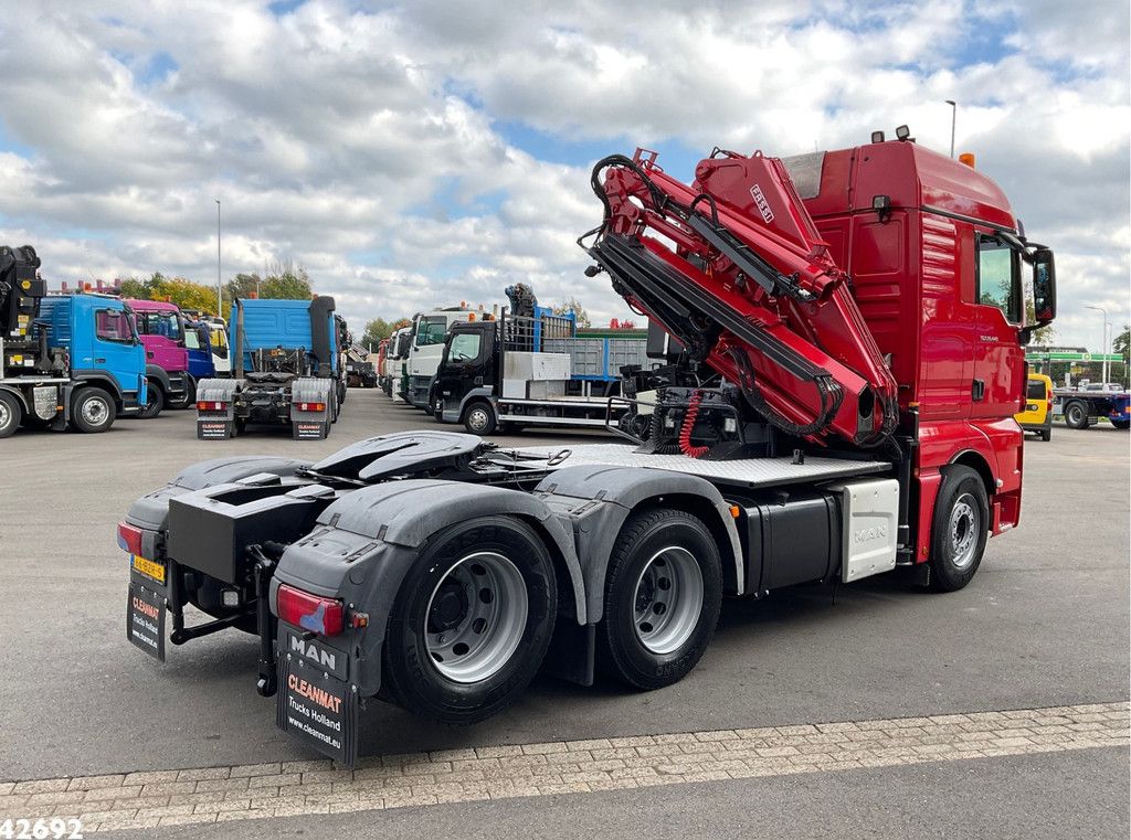 Man TGX 28.440 Euro 6 Fassi 23 Tonmeter laadkraan + Fly-Jib