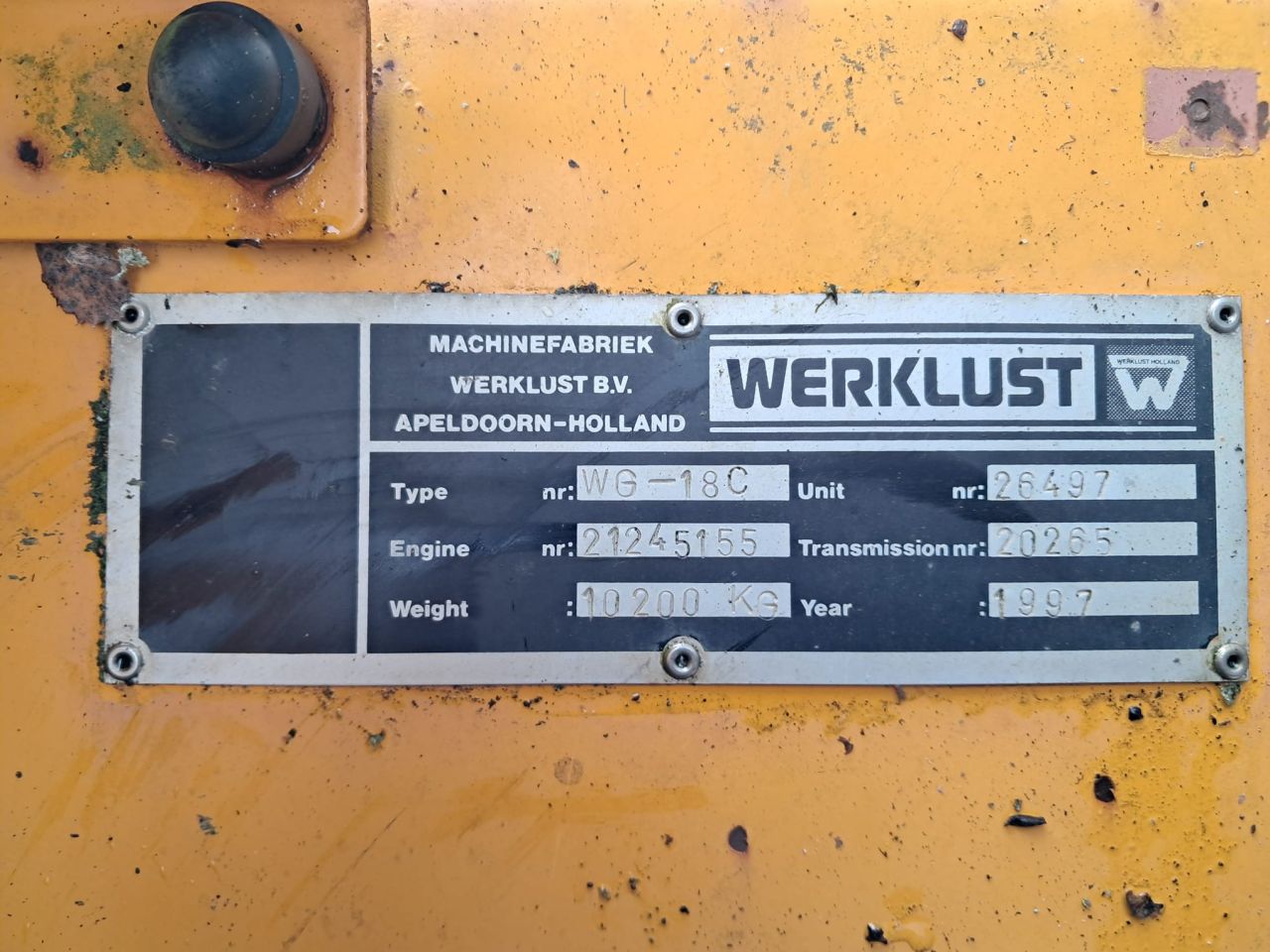 Werklust WG 18 c Cummins bj 1997