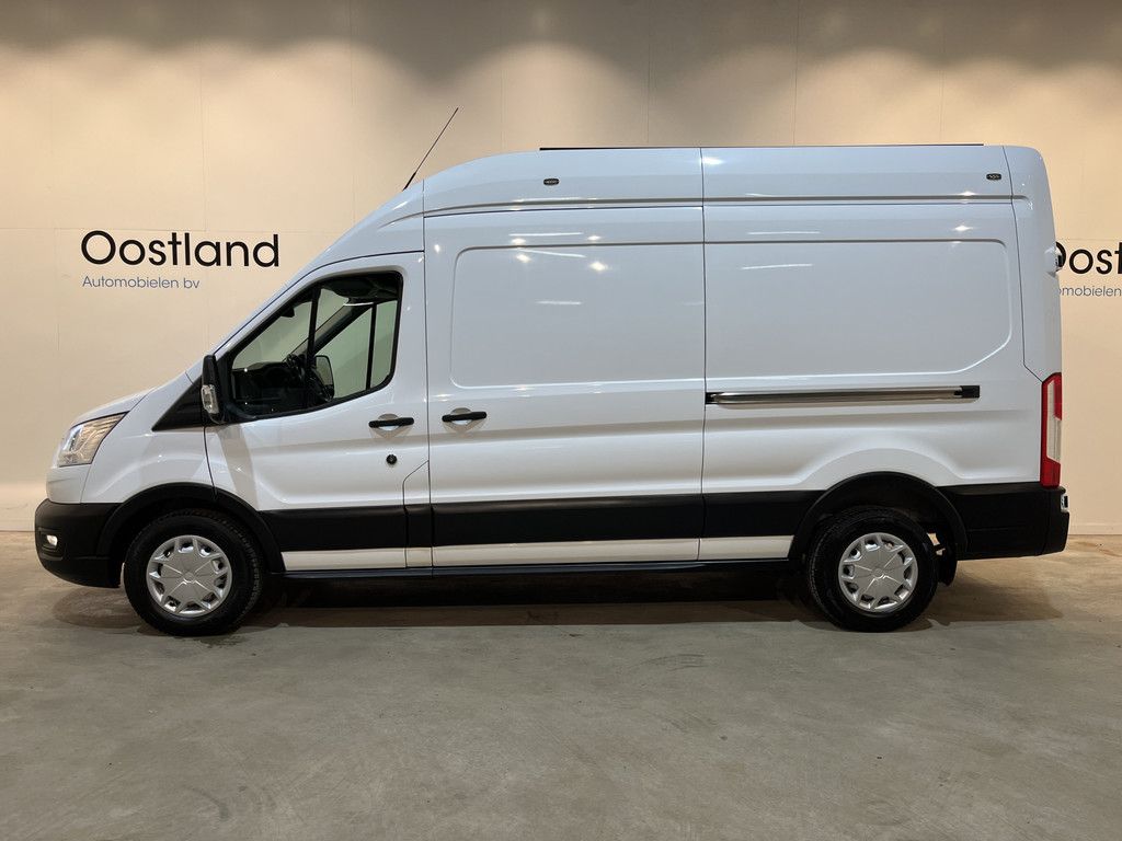 Ford Transit 350 2.0 TDCI L3H3 Trend 170 PK Servicebus / Inrichting / Euro 6 / Schuifdeur L + R / Oprijplateau / Airco / CarPlay / Camera / Trekhaak / 3-Zits