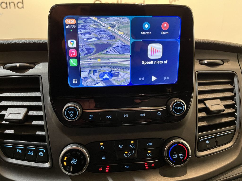 Ford Transit 350 2.0 TDCI L3H3 Trend 170 PK Servicebus / Inrichting / Euro 6 / Schuifdeur L + R / Oprijplateau / Airco / CarPlay / Camera / Trekhaak / 3-Zits