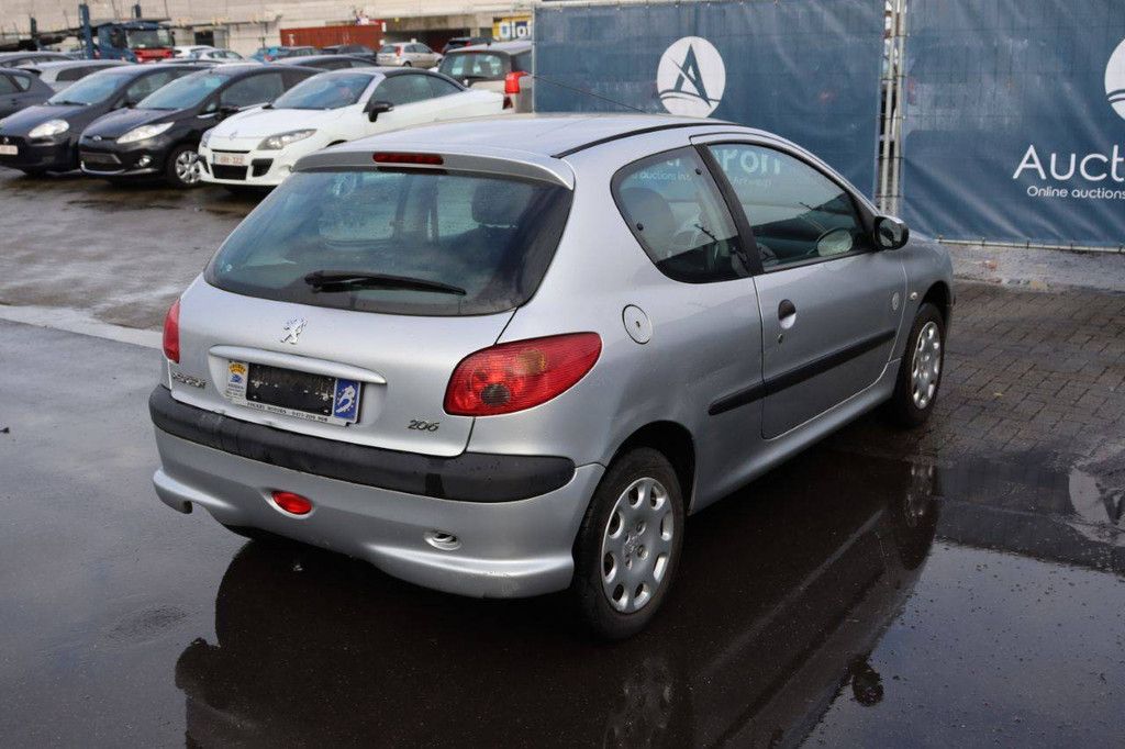 Passenger car Peugeot 206 Petrol 75 hp 2008 (Margin)