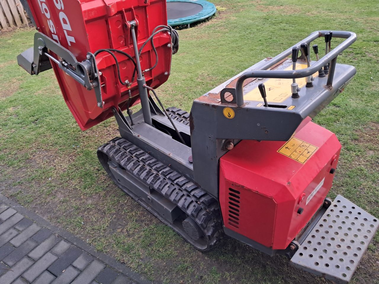 Rupsdumper Wacker Neuson TD 9- DL / MARGE / Diesel / Laadschep