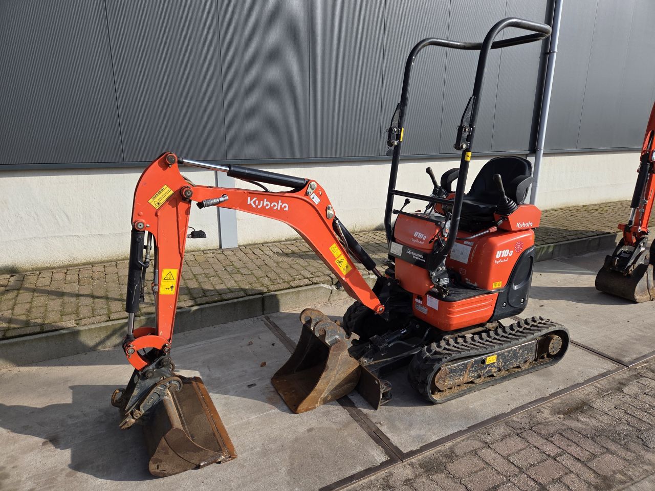 Kubota U10-3 Ergocontrol 613uur