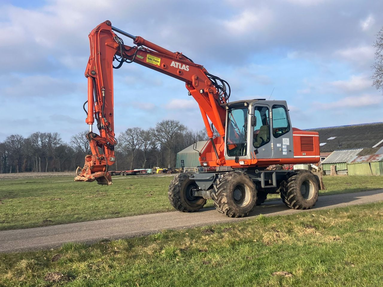 Atlas mobiele graafmachine 1404